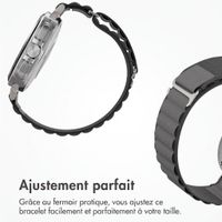 Accezz Bracelet en nylon Alpine Samsung Galaxy Watch Ultra 2 (2026) / Ultra (2024/2025) - Dark Grey