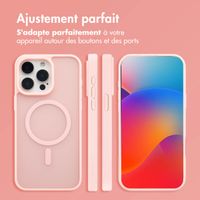 imoshion Coque Color Guard avec MagSafe Apple iPhone 15 Pro Max - Rose clair