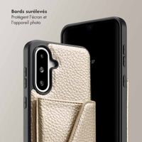 Selencia Coque de télephone Sera avec cordon et porte-cartes enveloppe Samsung Galaxy A36 / A56 - Champagne