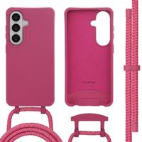 imoshion Coque arrière Color avec cordon amovible et MagSafe Samsung Galaxy S26 - Raspberry