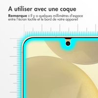 Accezz Protection d'écran en verre trempé 2-pack Samsung Galaxy S24 Plus / S25 Plus