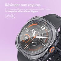imoshion Coque rigide à couverture complète Samsung Galaxy Watch Ultra 2 (2026) - Transparent