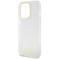 Guess Coque arrière Faceted Mirror Apple iPhone 15 Pro - Bleu
