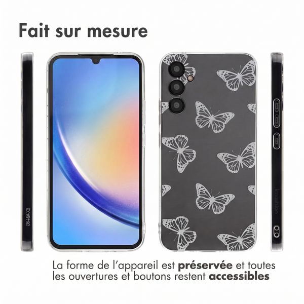 imoshion Coque Design Samsung Galaxy A34 (5G) - Butterfly