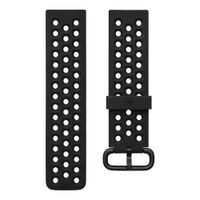 Fitbit Bracelet Sport silicone Fitbit Versa / Versa 2 / Versa Lite - Taille S - Noir