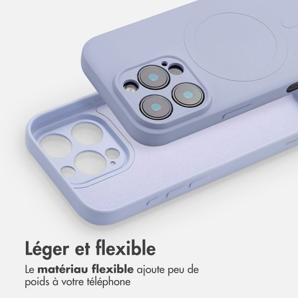 imoshion Coque Couleur avec MagSafe Apple iPhone 16 Pro - Lila / Lilac