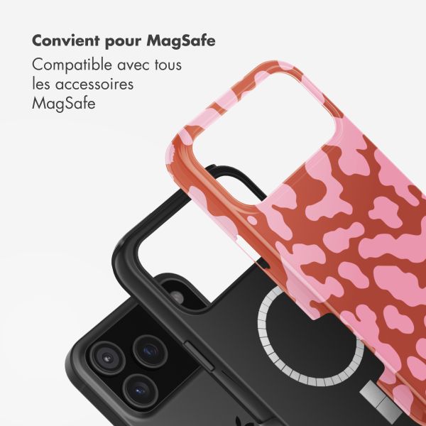 Selencia Coque arrière Vivid avec MagSafe Apple iPhone 17 Pro Max - Moo’d Blush Pink