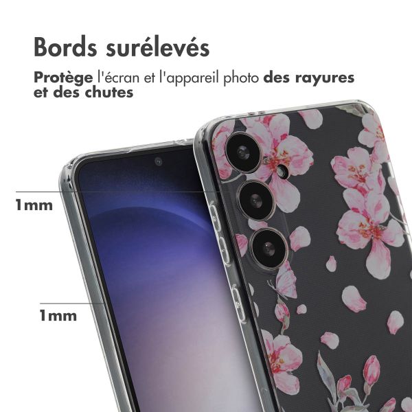 imoshion Coque Design Samsung Galaxy S24 Plus - Blossom Watercolor