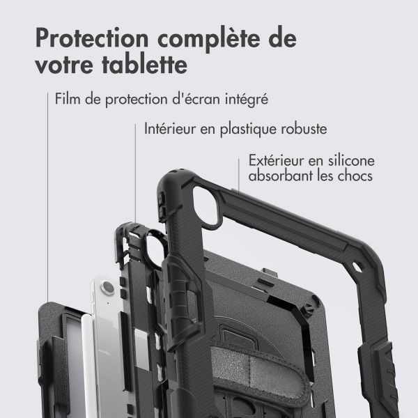 Accezz Coque arrière Defender XT Apple iPad Air 11 pouces (2026) M4 / (2025) M3 / (2024) M2 - Noir
