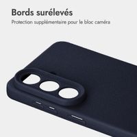 imoshion Coque arrière Texture Samsung Galaxy S26 - Bleu foncé