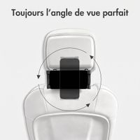 imoshion Appuie-tête Support pour tablette de voiture avec bras réglable - Noir