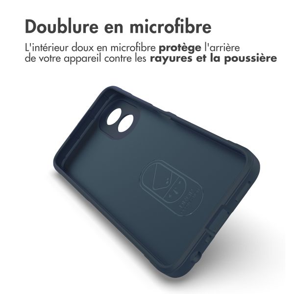 imoshion EasyGrip Backcover Oppo A18 / Oppo A38 - Bleu foncé