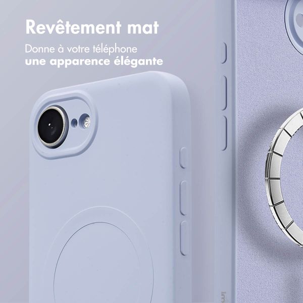 imoshion Coque Couleur avec MagSafe Apple iPhone 17e / 16e - Lila
