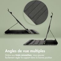 imoshion Coque Design rotatif à 360° Samsung Galaxy Tab S10 Ultra / Tab S9 Ultra - Green Flowers