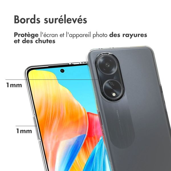 Accezz Coque Clear Oppo A98 - Transparent