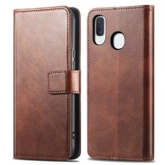 imoshion Étui de télephone portefeuille de luxe Samsung Galaxy A20e - Marron foncé