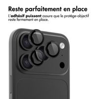 imoshion Lot de 2 protections d'objectif de caméra pour Apple iPhone 18 Pro / 18 Pro Max - Noir