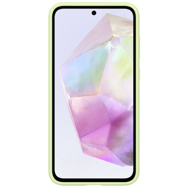 Samsung Original Coque porte-carte Samsung Galaxy A35 - Lime