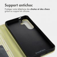 imoshion Étui de télephone portefeuille Design Samsung Galaxy S25 - Garden Stripes