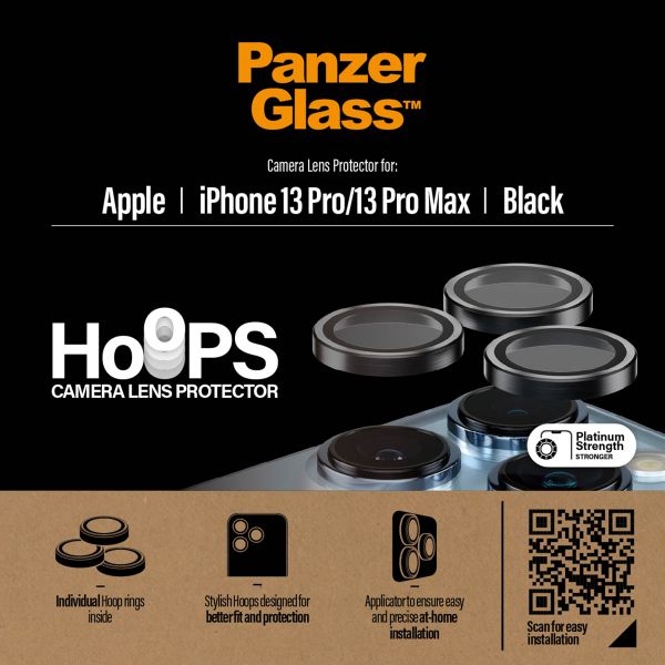 PanzerGlass Protection Caméra Hoops Optic Rings Apple iPhone 13 Pro / 13 Pro Max