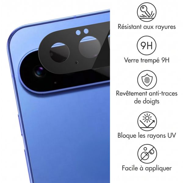 imoshion Protection Caméra en verre trempé 2 Pack pour Google Pixel 11