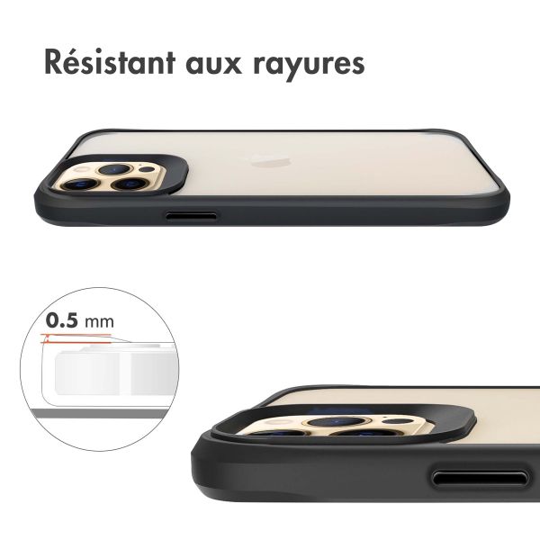imoshion Coque Rugged Hybrid Apple iPhone 12 Pro Max - Noir