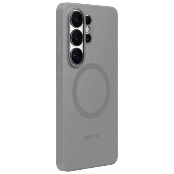 Samsung Coque arrière magnétique en silicone Samsung Galaxy S26 Ultra - Gray