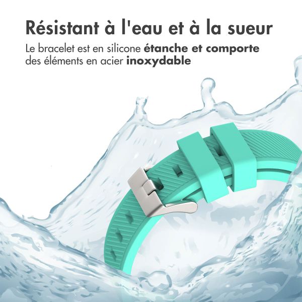 imoshion Bracelet en silicone flexible  - Connexion universelle 22 mm - Vert menthe