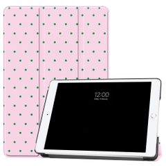 imoshion Coque tablette Design Trifold Apple iPad 9 (2021) 10.2 pouces / iPad 8 (2020) 10.2 pouces / iPad 7 (2019) 10.2 pouces - Happy Dots
