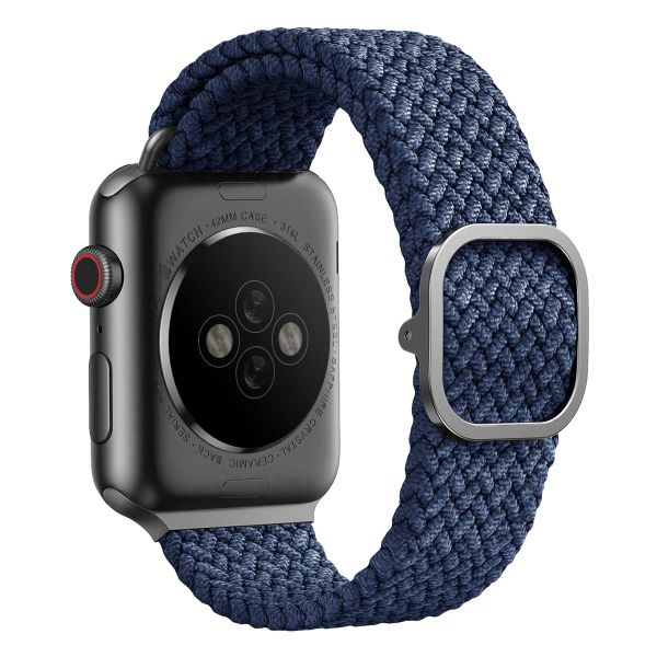 Uniq Bracelet tressé Aspen Apple Watch | 44/45/46/49 mm - Oxford Blue