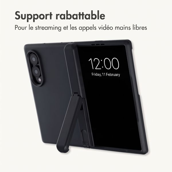 imoshion Color Backcover avec support Samsung Galaxy Z Fold 8 - Noir