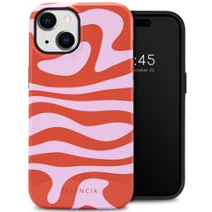 Selencia Coque arrière Vivid Apple iPhone 14 - Dream Swirl Pink