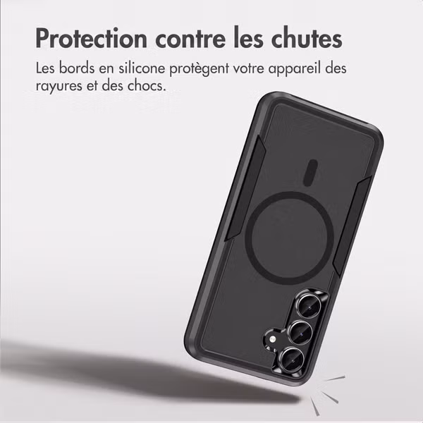 imoshion Coque arrière avec MagSafe Samsung Galaxy S25 / S24 - Noir