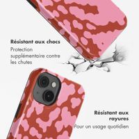 Selencia Coque arrière Vivid avec MagSafe Apple iPhone 14 - Moo’d Blush Pink