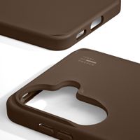 iDeal of Sweden Coque en silicone avec MagSafe Samsung Galaxy A37 (5G) - Mocha Mousse