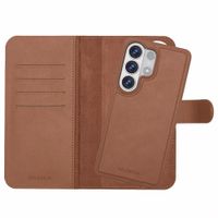 Selencia Étui portefeuille amovible Olyn avec MagSafe Samsung Galaxy S26 Ultra - Marron