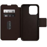 OtterBox Étui de télephone portefeuille Strada MagSafe Apple iPhone 15 Pro Max - Marron
