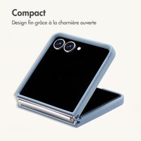imoshion Coque Color Guard avec MagSafe Samsung Galaxy Z Flip 8 - Bleu clair