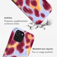 Selencia Coque arrière Vivid Apple iPhone 15 - Rebel Crush