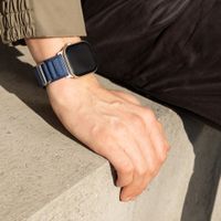 Accezz Bracelet en nylon Alpine Samsung Galaxy Watch Ultra 2 (2026) / Ultra (2024/2025) - Dark Blue