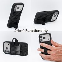 Callbuddy Coque avec strap Apple iPhone 17 Pro - Epic Black