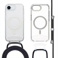 imoshion Coque MagSafe avec cordon amovible Apple iPhone 17e / 16e - Transparent