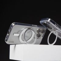 CARE by PanzerGlass Coque Kickstand MagSafe Apple iPhone 16 Pro - Silver