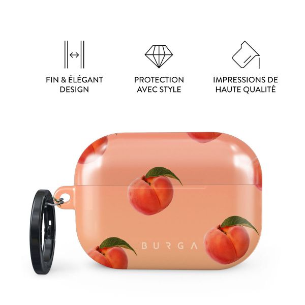 Burga Coque rigide Apple AirPods Pro 2 - Peachy