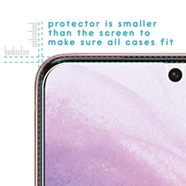 imoshion Protection d'écran en verre trempé 2 pack Samsung Galaxy S21 Plus