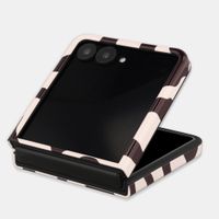 Selencia Coque arrière Vivid avec MagSafe Samsung Galaxy Z Flip 8 - Art Wave Black