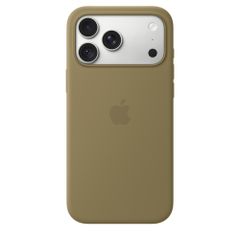 Apple Coque en silicone avec MagSafe Apple iPhone 18 Pro Max - Olive