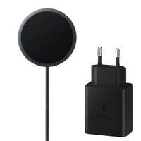 Samsung Chargeur sans fil magnétique 25W avec adaptateur USB-C 45W - Dark Gray