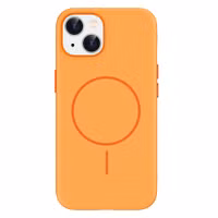 imoshion Coque arrière Color avec Thin MagSafe Ring Apple iPhone 14 / 13 - Orange