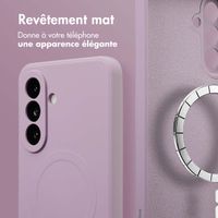 imoshion Coque Couleur avec MagSafe Samsung Galaxy A36 - Violet